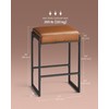 VASAGLE EKHO Collection - Bar Stools Set of 2, Counter