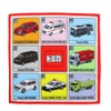 35601 Tomica Napkin 3-piece Set, Set of 3 with Different