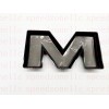Auto Front & Rear GMC Black Red OVERLAY Emblem Badge