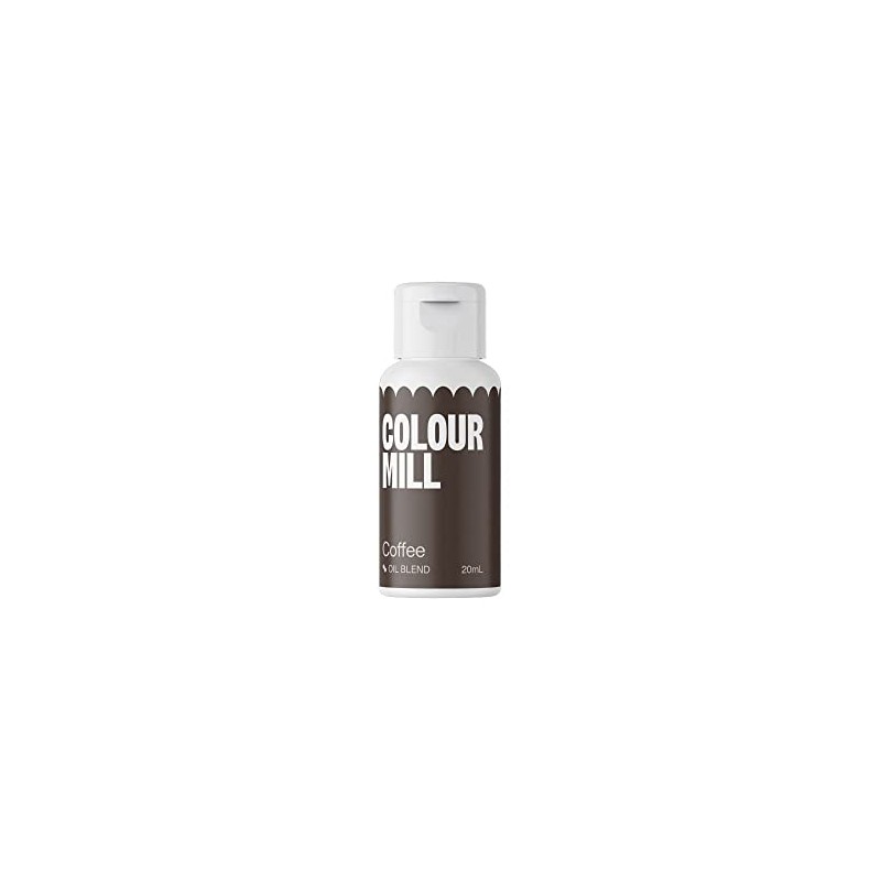 Colour Mill Oil-Based Food Coloring, 20 Milliliters Coffee