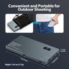 ENEGON 4000mAh Rechargeable Mountable Bicolor LED Video Light with Mini