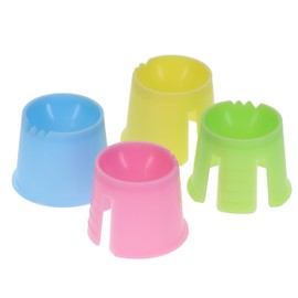 HSB 100680, Dappen Dishes, Assorted Colors, 1000/Bx, Case of 6 Boxes