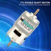 DC24V 12V 775 Motor 50W High Performance Double Shaft DC