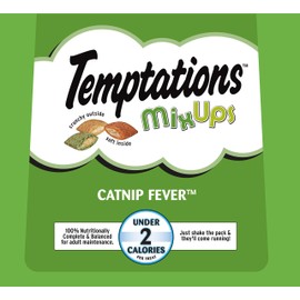 TEMPTATIONS MixUps Treats for Cats CATNIP FEVER Flavor 16 Ounces