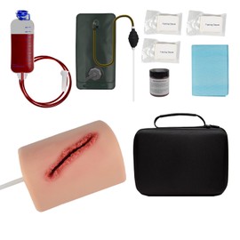 MEDTACEDU Thigh Wound Packing Trainer, Stop The Bleed Tourniquet Training Kit, Bleed Control Kit for Medical Classes