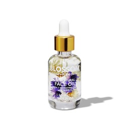 Blossom Unscented All Natural, Vegan, Cruelty Free Face Oil with Vitamin E, Infused with Real Flowers, Made in USA, 0.5 fl. oz., Fall Medley