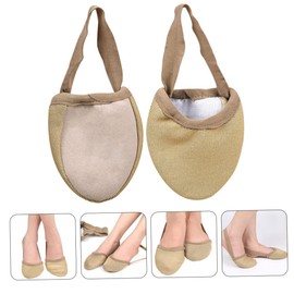 Gatuida 1 Pair Dance Toe Pad Yoga Half Foot Socks for Women Girls Forefoot Pads Breathable and Comfortable Design