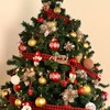GWHOLE Pack of 21 Christmas Flowers, Christmas Tree Decorations, Artificial