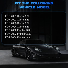 YOMALL Starter 17859 Starter Motor for 2002 Frontier 3.3L, for 2003 Frontier 3.3L, for 2004 Frontier 3.3L, for 2001 Xterra 3.3L, for 2002 Xterra 3.3L, for 2003 Xterra 3.3L, for 2004 Xterra 3.3L