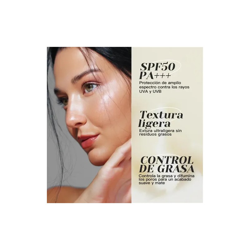 Protector Solar Hillab Barra Facial Con Acabado Mate Fps 50