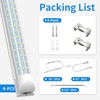 SHOPLED LED Shop Light 8FT, 90W 11700 LM 5000K Daylight
