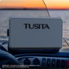 TUSITA Sun Cover 000-16251-001 Compatible con Lowrance Eagle 9''Buscador de
