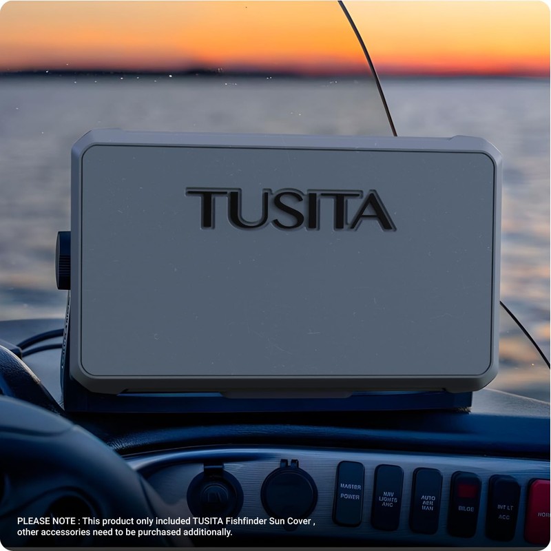 TUSITA Sun Cover 000-16251-001 Compatible con Lowrance Eagle 9''Buscador de