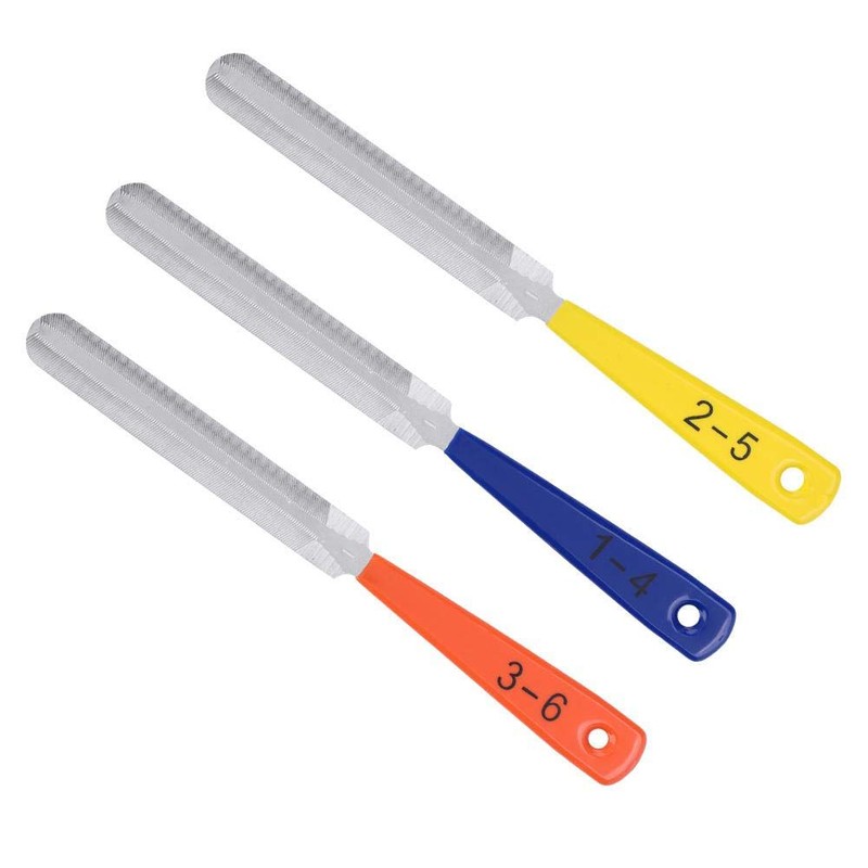 Ukulele Nut Files, 3 Pieces Nut File Puller Guitar Repair