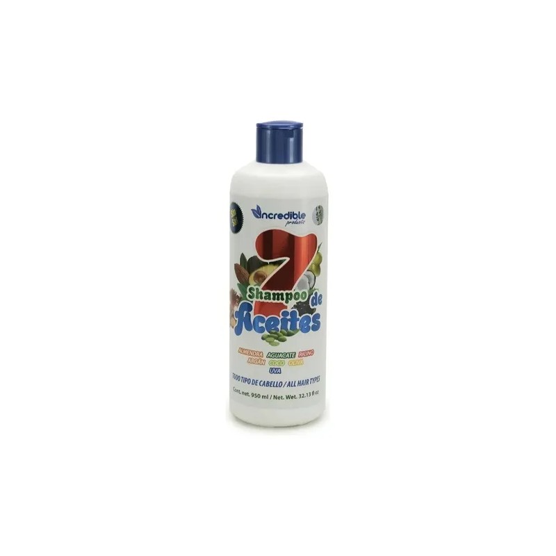 Shampoo 7 Aceites Incredible