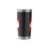 I'd Rather Be Smashing Badminton Player Stainless Steel Insulated Tumbler
