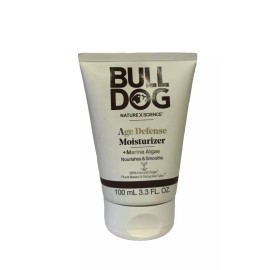 BULLDOG Mens Skincare and Grooming Face Moisturizer Age Defense, 3.3 Fluid Ounce