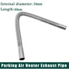 24mm Exhaust Pipe Silencer Muffler with Clamp Bracket for Webasto