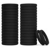WROLY Elastic Hair Ties, Ponytail Holders No Damage Soft Hair