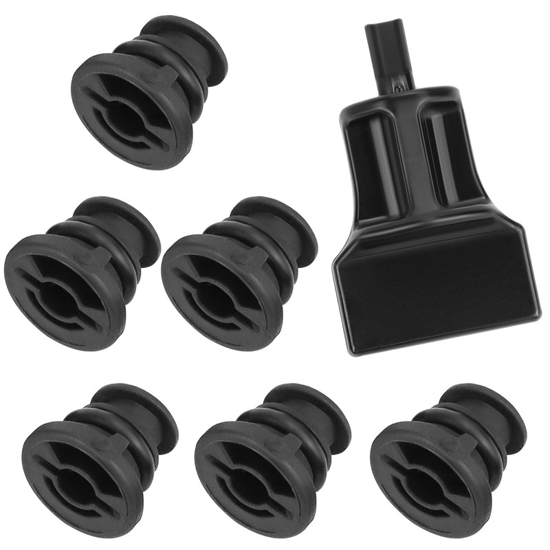 QWORK® Oil Drain Plug, Oil Drain Plug Removal Tool, Compatible