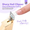 Saviland Nail Clippers, Manicure Tip Cutter with 15 Magnets, Professional