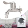 G1/2 Washing Machine Tap Leakage Proof Cold Water Stainless Steel