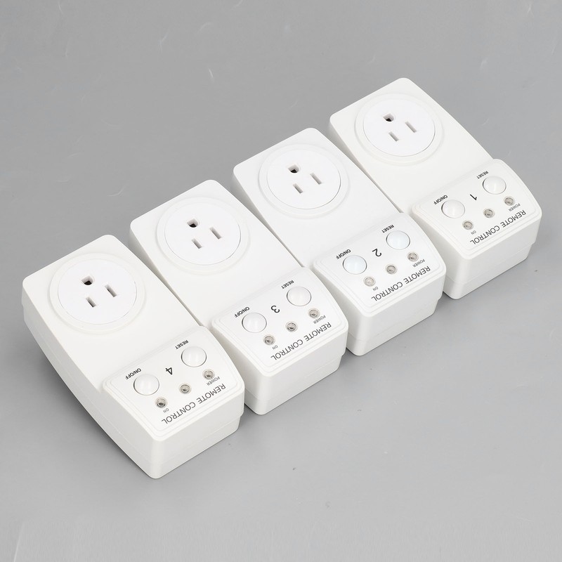Smart Switch Socket with Remote Control Wireless Power Outlet Set