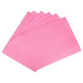 uxcell Pink Shiny EVA Foam Sheets 11 x 8 Inch 2mm Thick for Crafts DIY Projects 6 Pcs