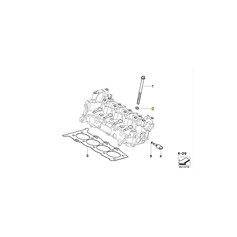 MINI Toyota 1ND Engine Cylinder Head Washer 7790945 Genuine