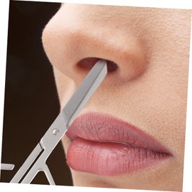 TOVINANNA 3sets Manual Nose Hair Trimming Stainless Steel Scissors for Women Men's Grooming 2pcs*3