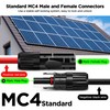 2 Pack 20 Ft MC4 Wire Solar Panel Extension Cable,