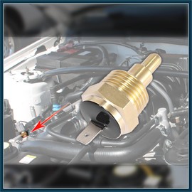 TUCKBOLD Car Thermostat Sensor Switch 1/2" NPT 170 Degree on 155 Degree Off Automotive Parts