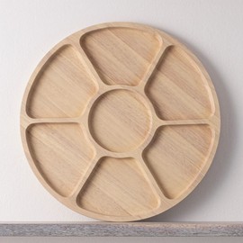 Noritake Hammock Wood Divided Server, 16"