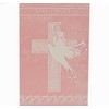 Unique Pink Dove Cross Invitations with Envelopes – Pack of