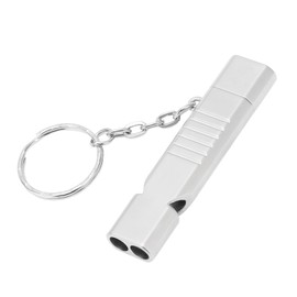 Flash Drive 2 in 1 Design Portable Waterproof USB2.0 Memory Stick with Whistle for Information Storage Data Transmission32GB