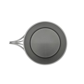 Kuvik Double-Walled Titanium Mug 450ml (15.2 oz) - Ultralight and Compact Mug