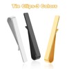 Set of 3 Tie Pins, Tie Clips for Men, Classic