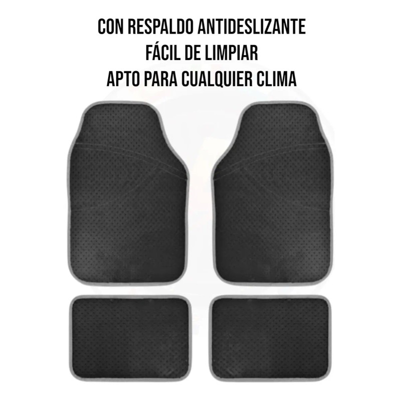 4 Tapetes De Alfombra Original Uso Rudo Autos Y Camionetas