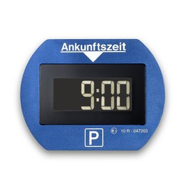 Needit PARK LITE 1411 fully automatic parking disc, CR 2450 button cell included, blue