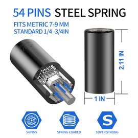 Stocking Stuffers for Adults Men Dad, 18 in 1 Snowflake Multi-Tools and Super Universal Socket Tools Gift for Men Who Have Everything Birthday Christmas Cool Gadgets Tools Gifts for Men,Dad and Him