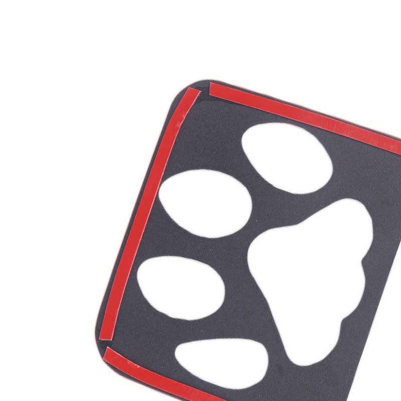 POETRYXIAO Tail Light Cover Guard with Dog Paw Style (Halogen