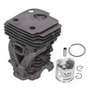 Cylinder Piston Ring Circlip Kit 44mm Replacement for Husqvarna 445