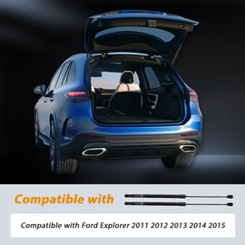 Rear Hatch Tailgate Lift Supports Gas Shock Struts Compatible with Ford Explorer 2011 2012 2013 2014 2015 (Pack of 2) 9969, PM305, BB5Z-78406A11-A