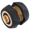 Draper DRA24538 Brass and Rubber Hose Joiner/Mender, Multi-Colour