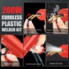 200W Cordless Plastic Welder, Plastic Welding Kit with 1200PCS Hot