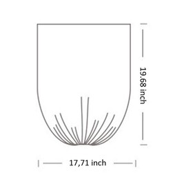 150 Count Black Small Trash Bags 4 Gallon Little Garbage Bags Wastebasket Bin Liners Plastic Trash Bags for Bathroom Bedroom Office Trash Can 5 Rolls