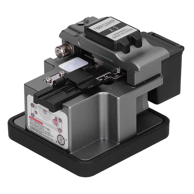 Fiber Cleaver High Accuracy Cable Cutter Tungsten Steel 24 Surface