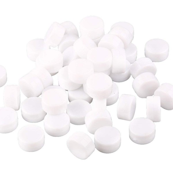 MEJOSER Pack of 50 Rattle Tins for Sewing in Pet