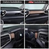 Aunginsy Central Control Dashboard Panel Strips Trim Compatible with Toyota