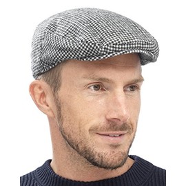 Tom Franks Men's Flat Cap - multicoloured, size: L-XL